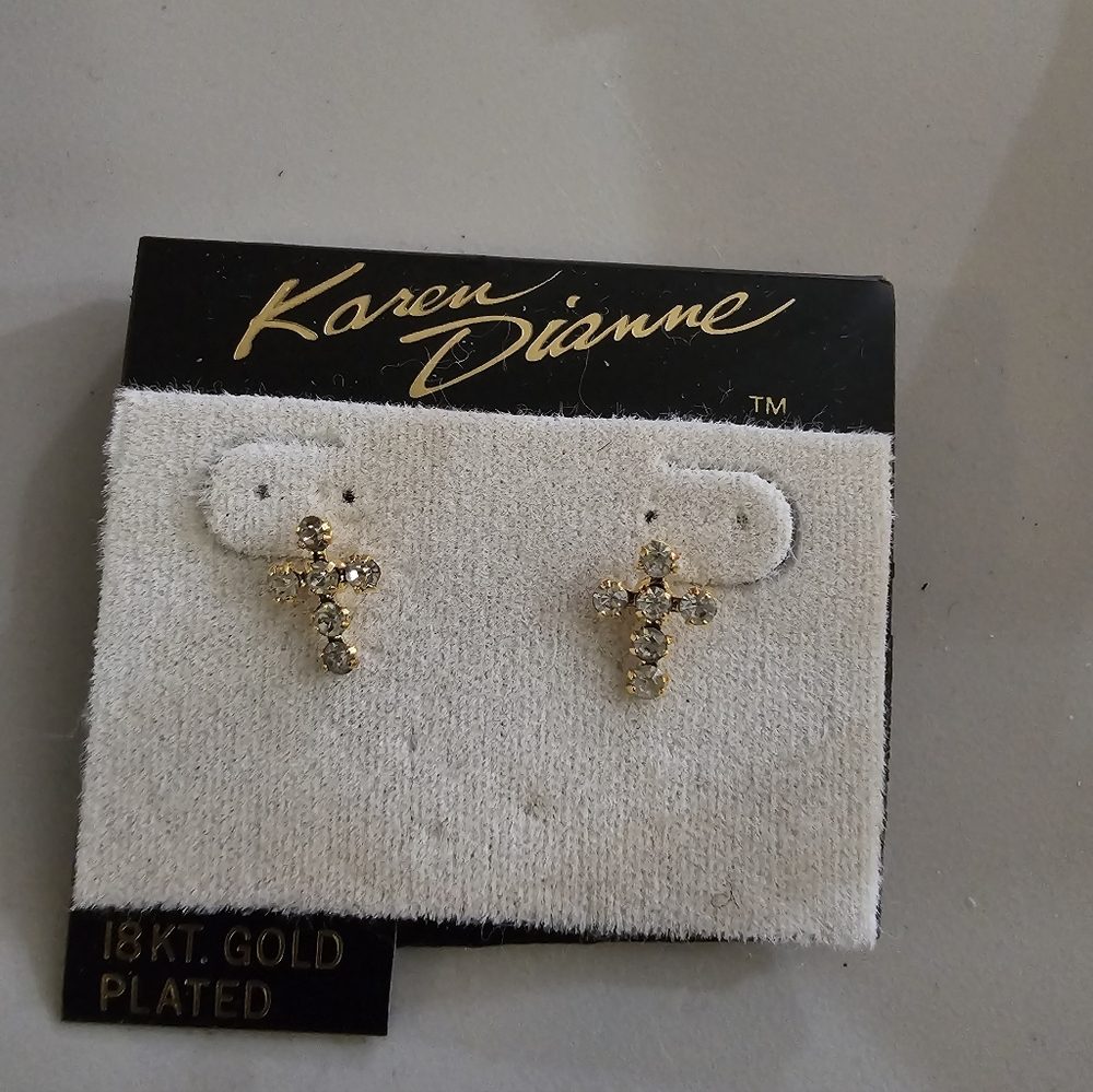 Cross Earrings